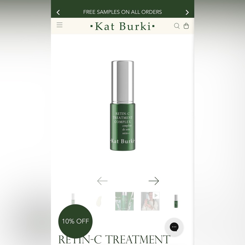 Kat Burki Serum.